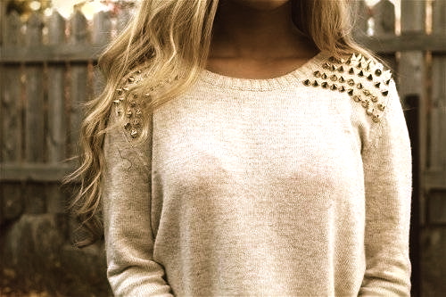 studded sweaters