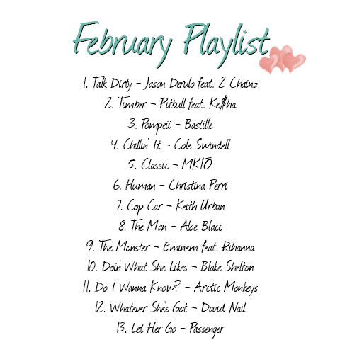 February Playlist