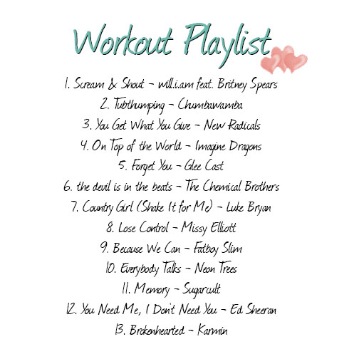 Workout Playlist
