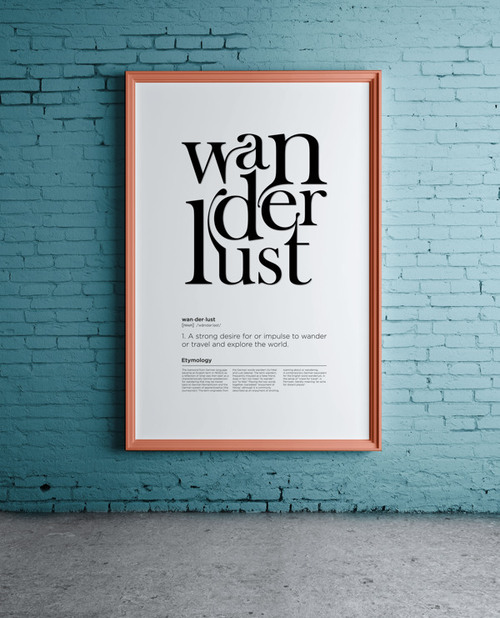 wanderlust poster